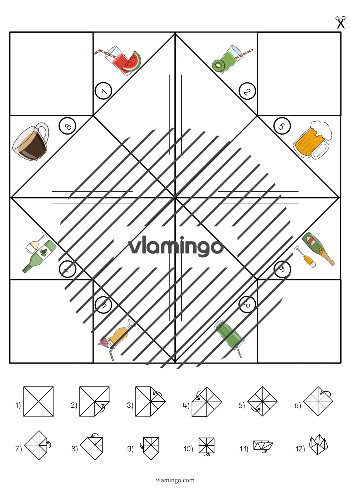 de englisch drinks cootie catcher 011