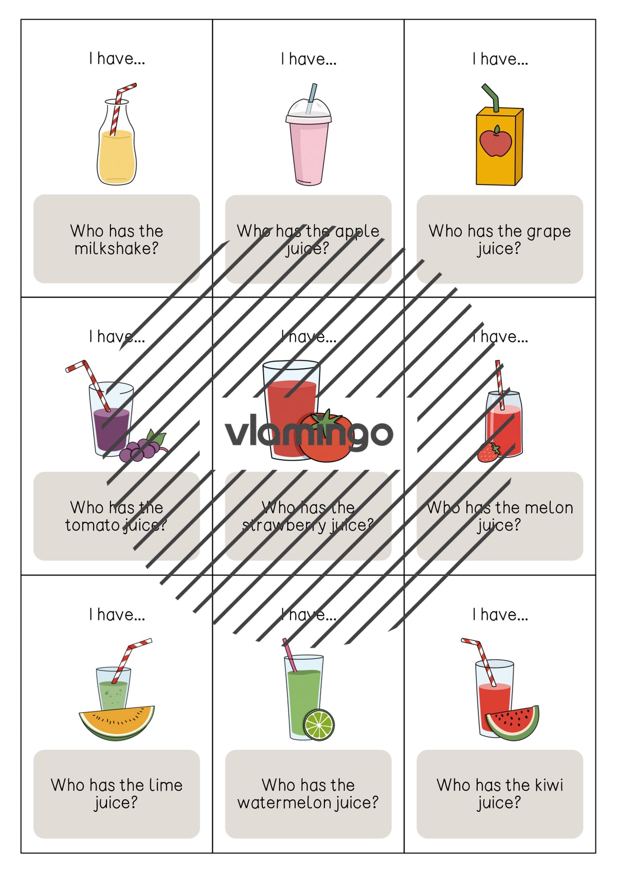 de englisch drinks i have who has 004