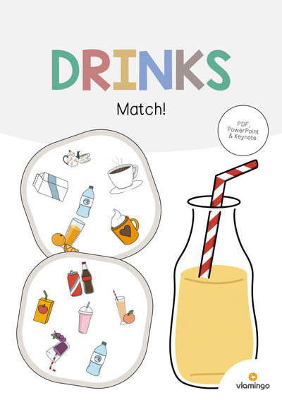 Drinks / Getränke: Match! (Englisch)