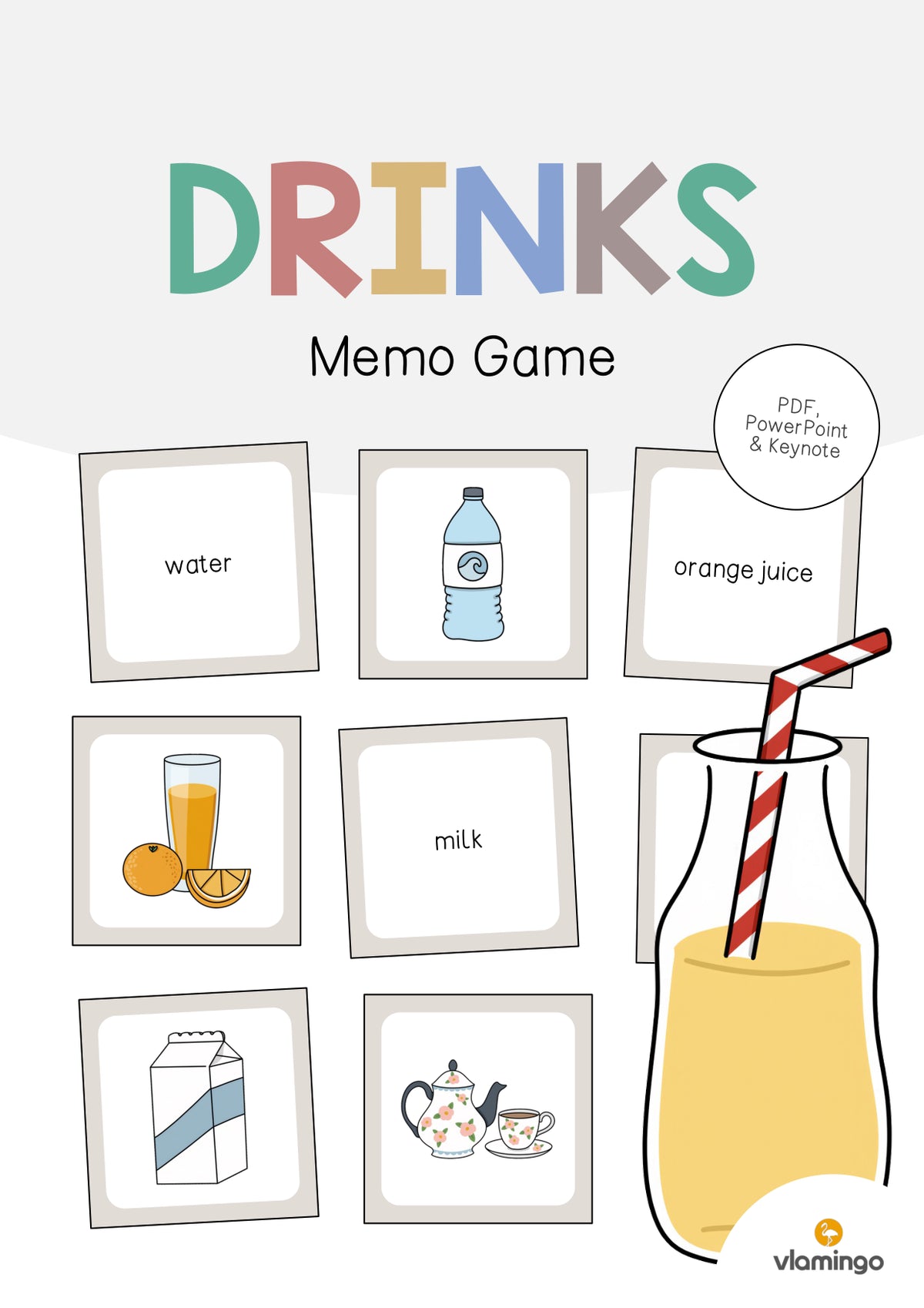 de englisch drinks memo game 001