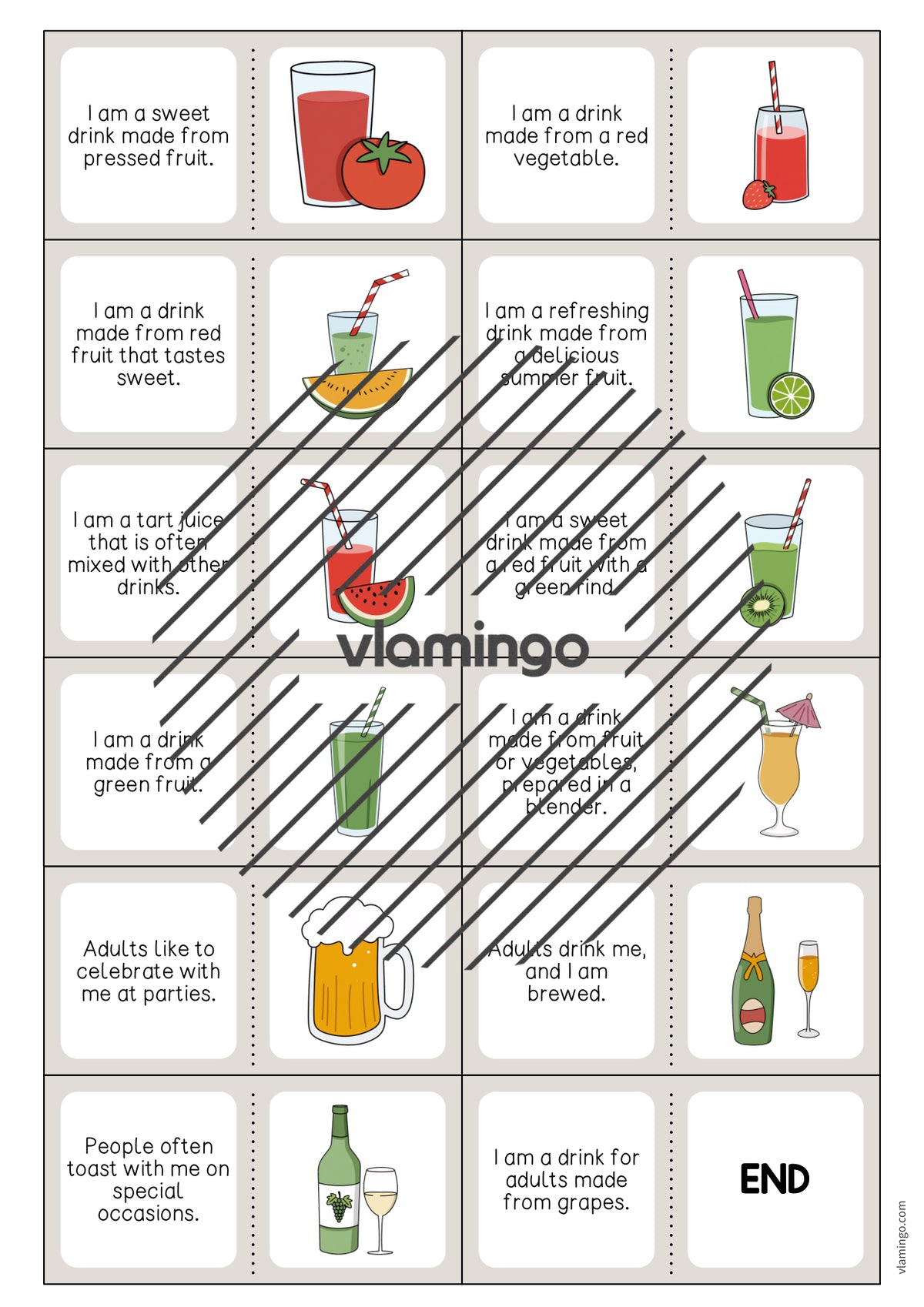 de englisch drinks reading domino 004