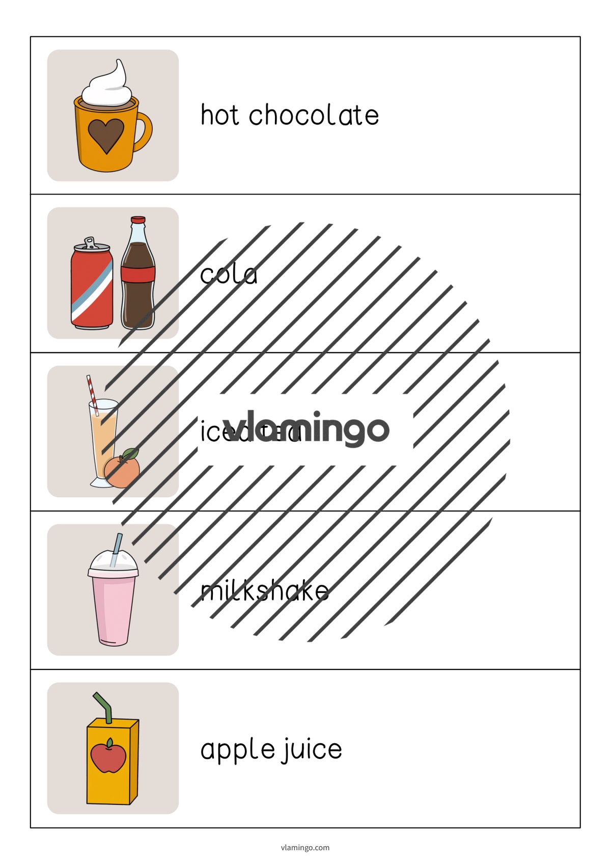de englisch drinks running dictation 004