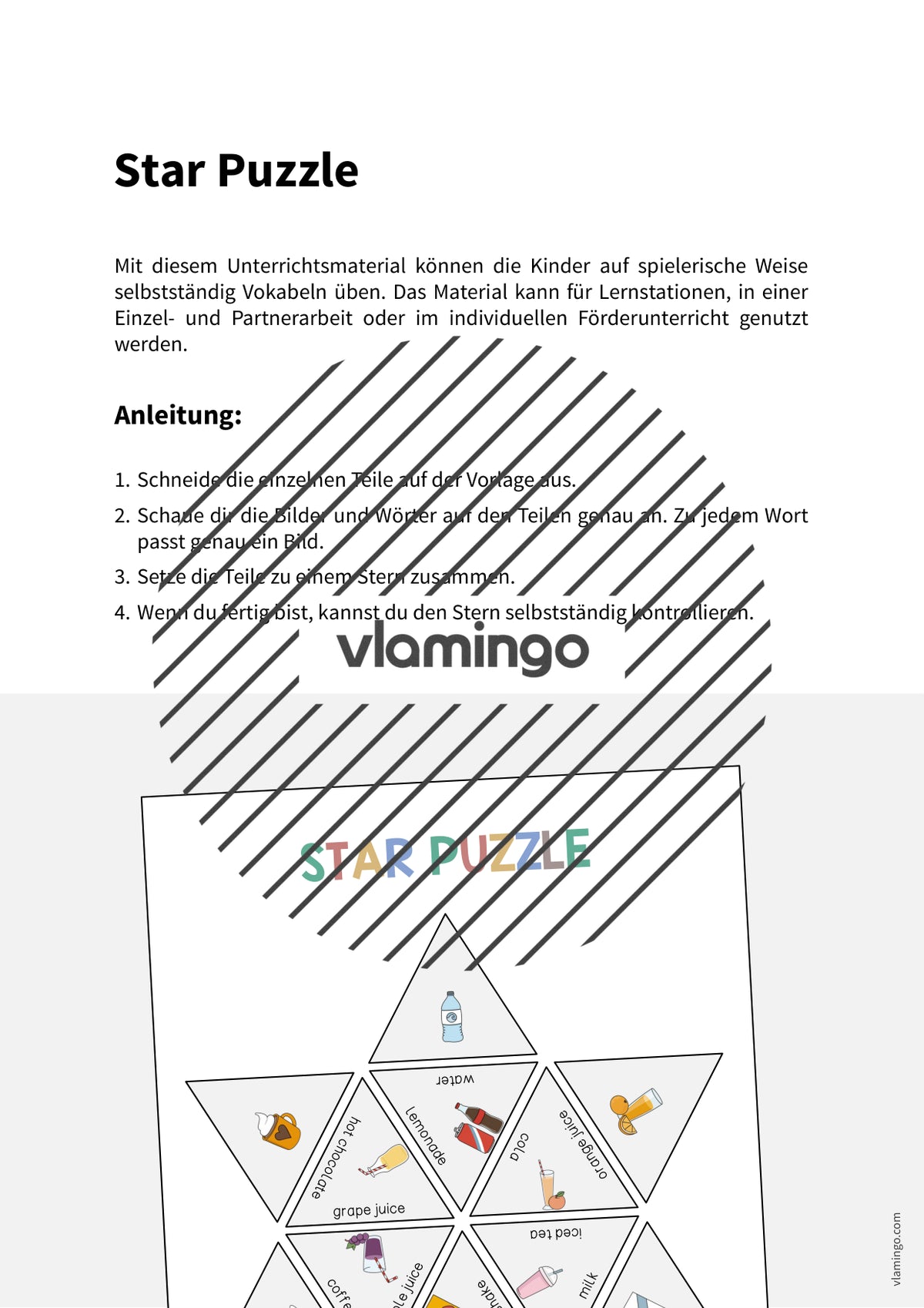 de englisch drinks star puzzle 002