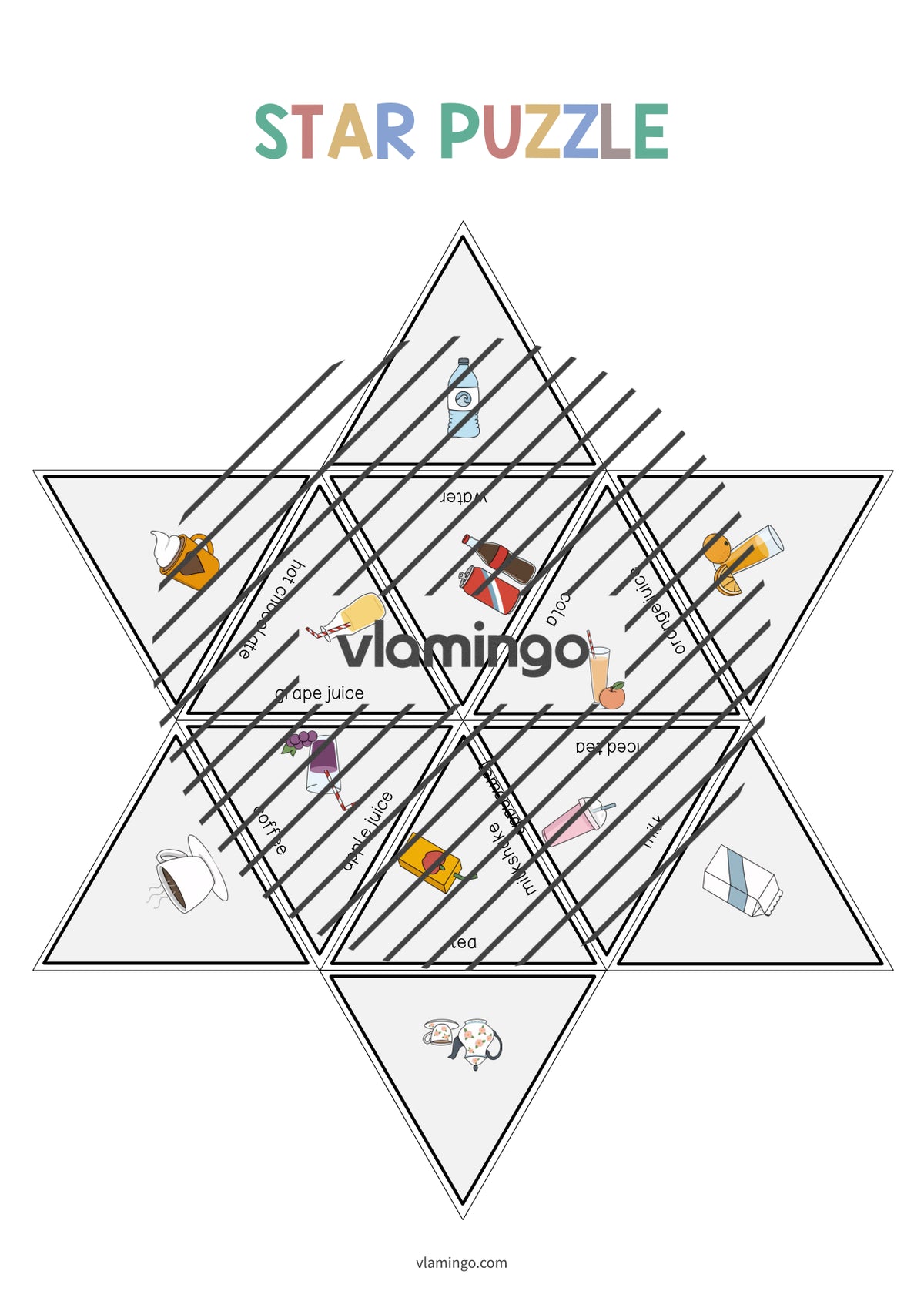 de englisch drinks star puzzle 008