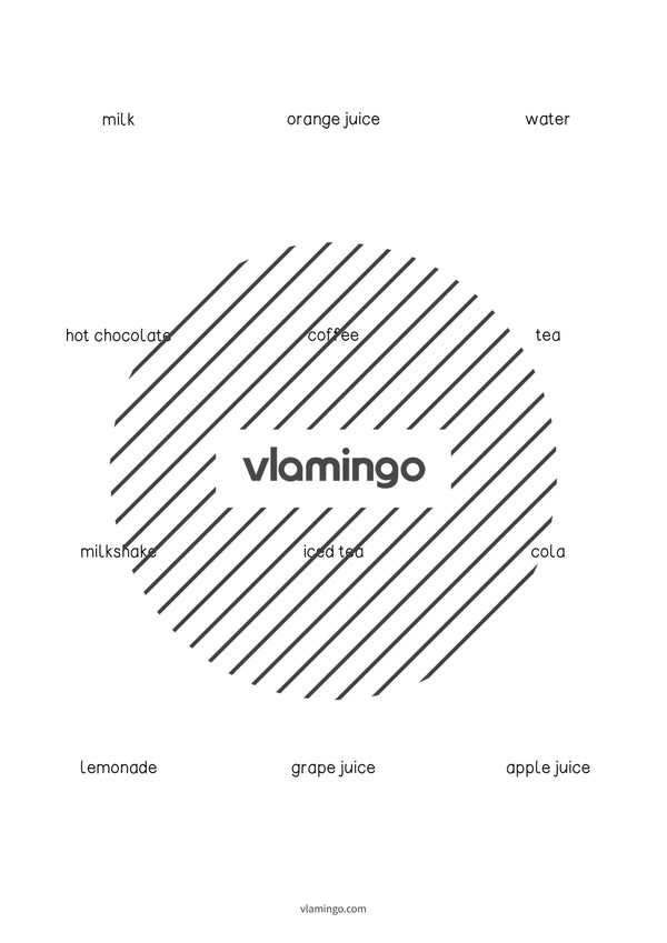 de englisch drinks vocabulary cards 004