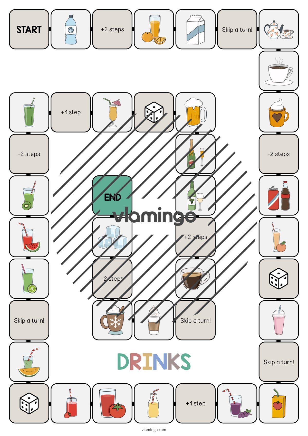 de englisch drinks vocabulary game 003