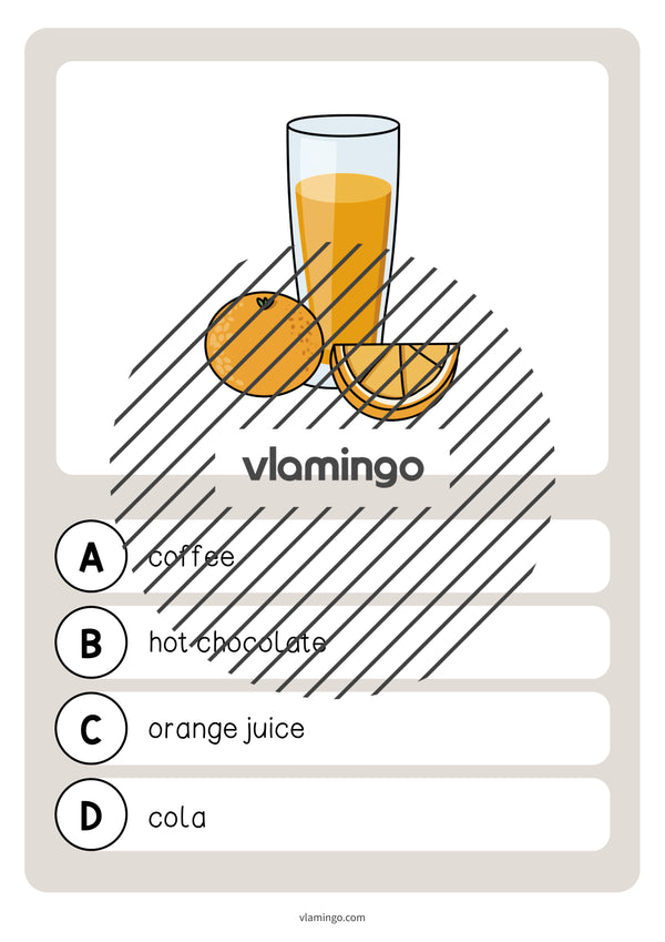 de englisch drinks vocabulary quiz 007