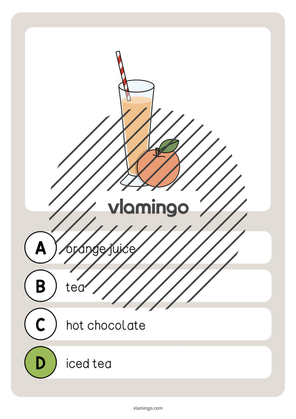 de englisch drinks vocabulary quiz 020