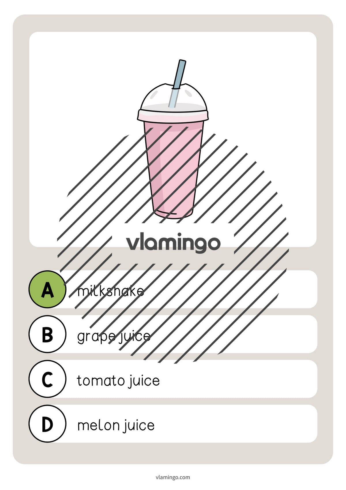 de englisch drinks vocabulary quiz 022