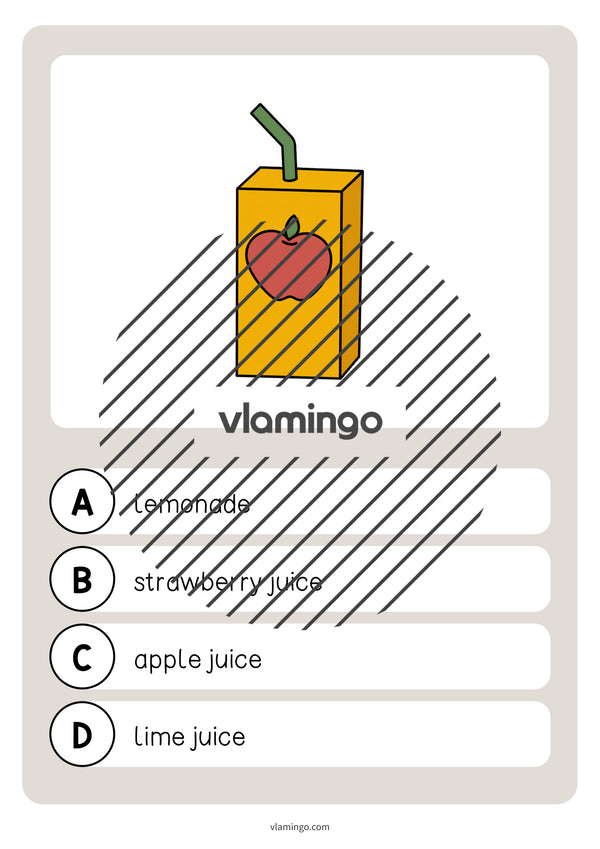 de englisch drinks vocabulary quiz 023