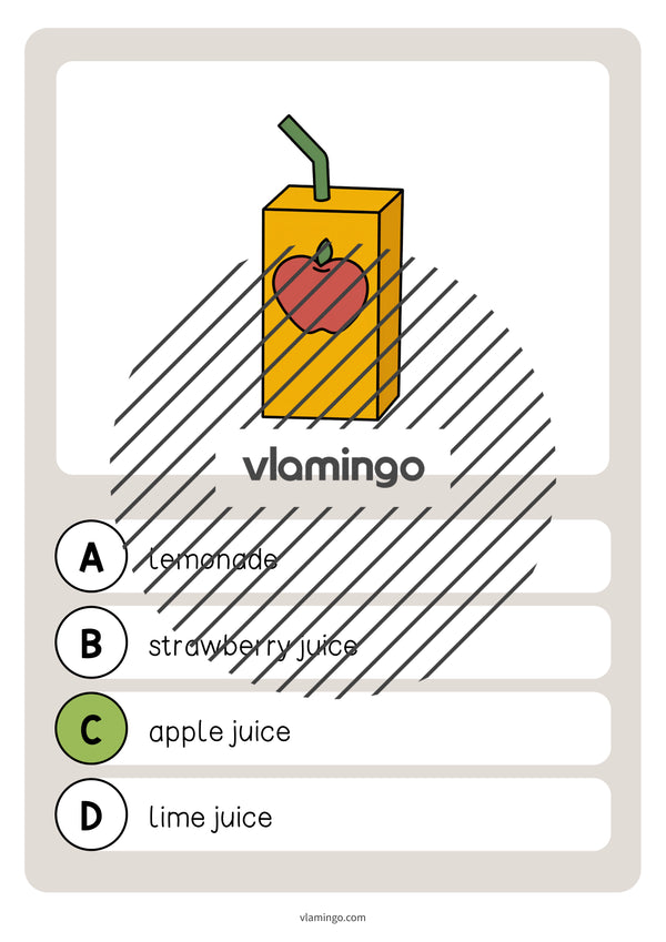 de englisch drinks vocabulary quiz 024