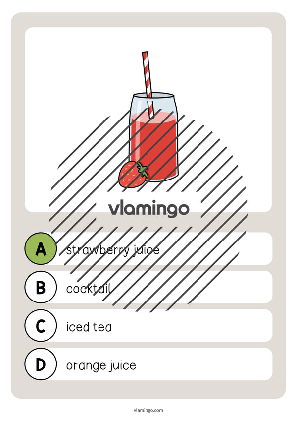 de englisch drinks vocabulary quiz 032