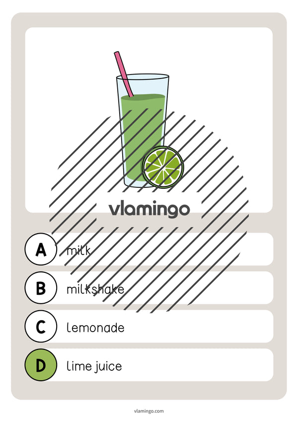 de englisch drinks vocabulary quiz 036