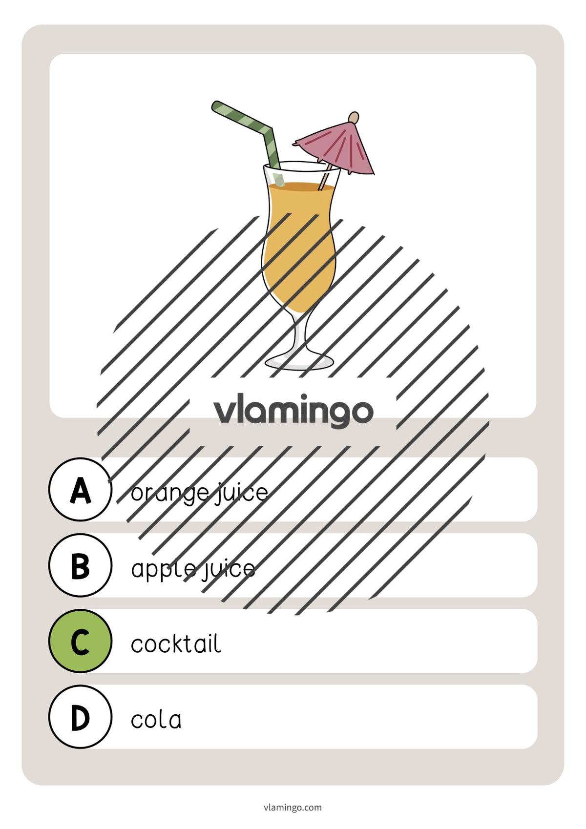 de englisch drinks vocabulary quiz 044