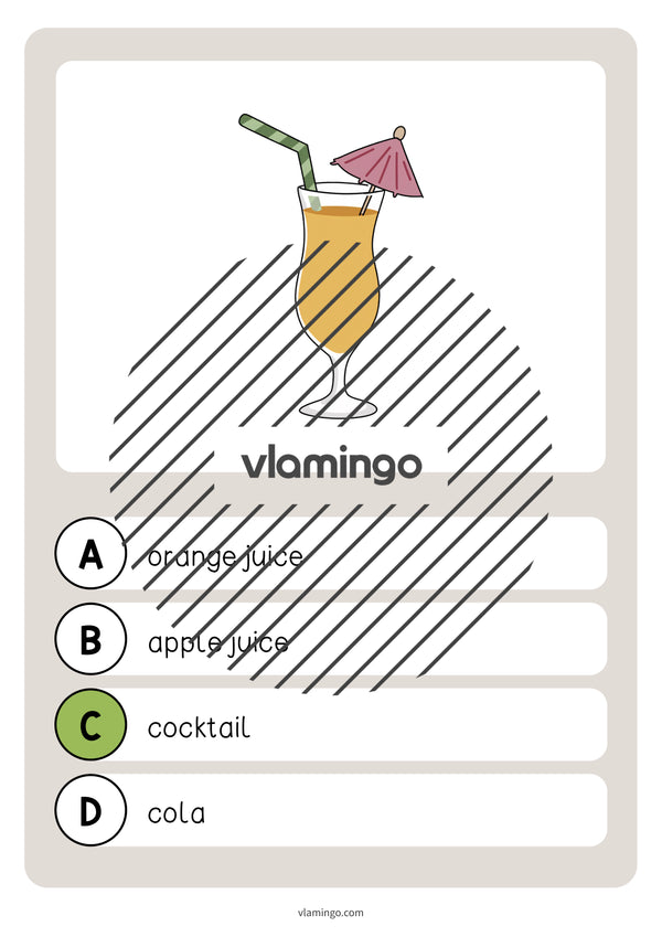 de englisch drinks vocabulary quiz 044