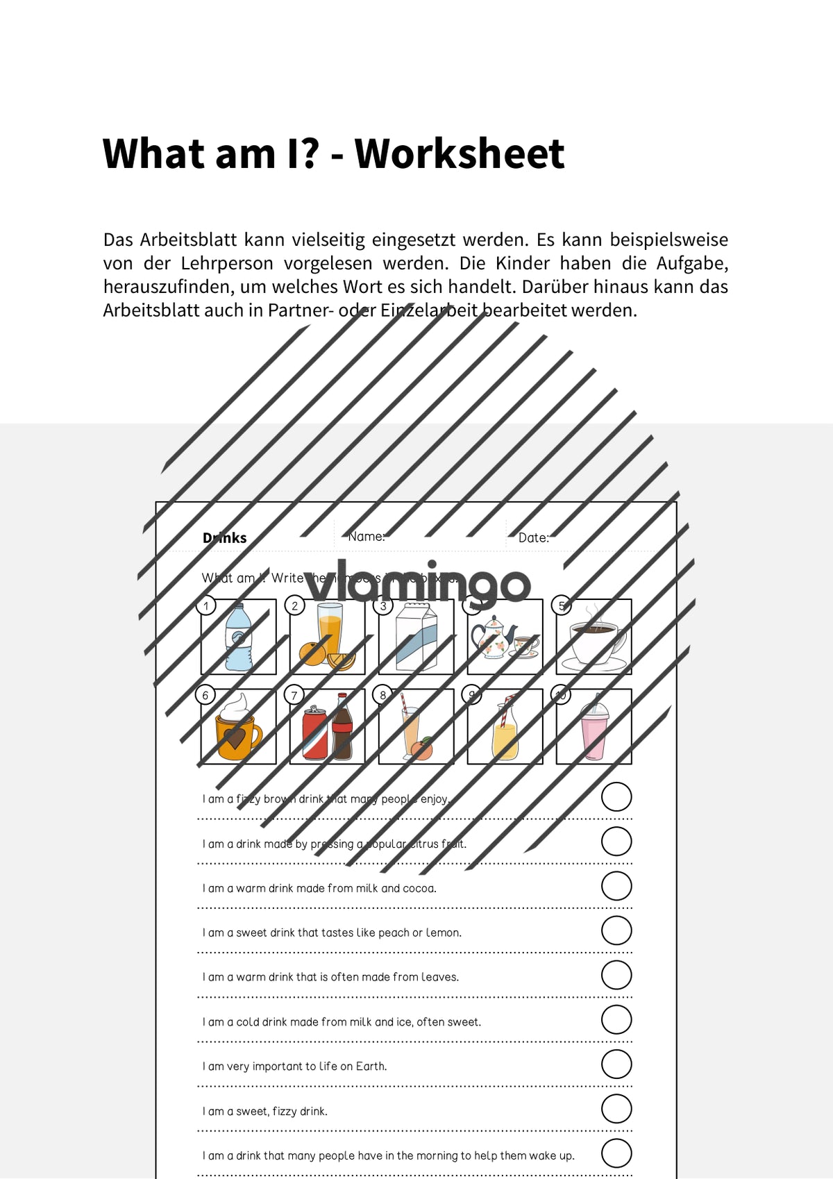 de englisch drinks what am i worksheet 002