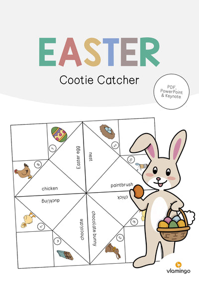 Easter / Ostern: Cootie Catcher (Englisch)
