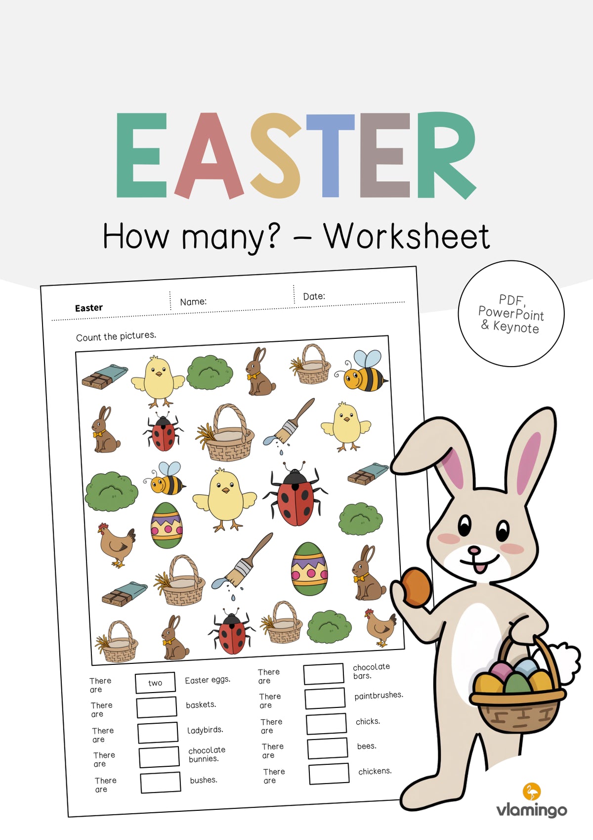 de englisch easter how many worksheet 001