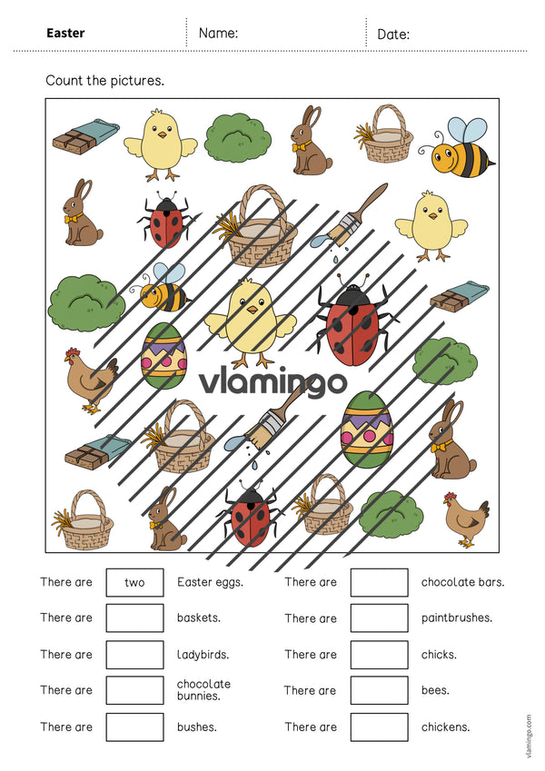 de englisch easter how many worksheet 004