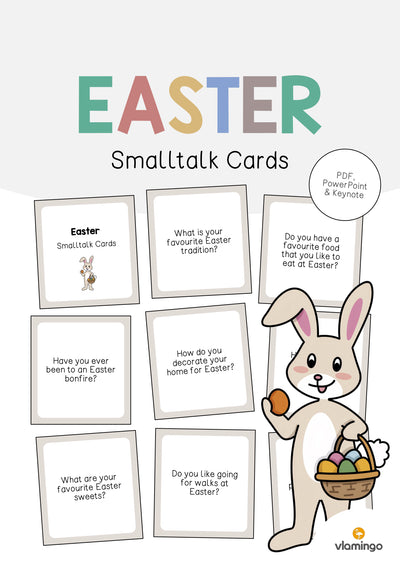 Easter / Ostern: Smalltalk Cards (Englisch)
