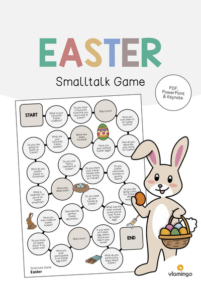 Easter / Ostern: Smalltalk Game (Englisch)