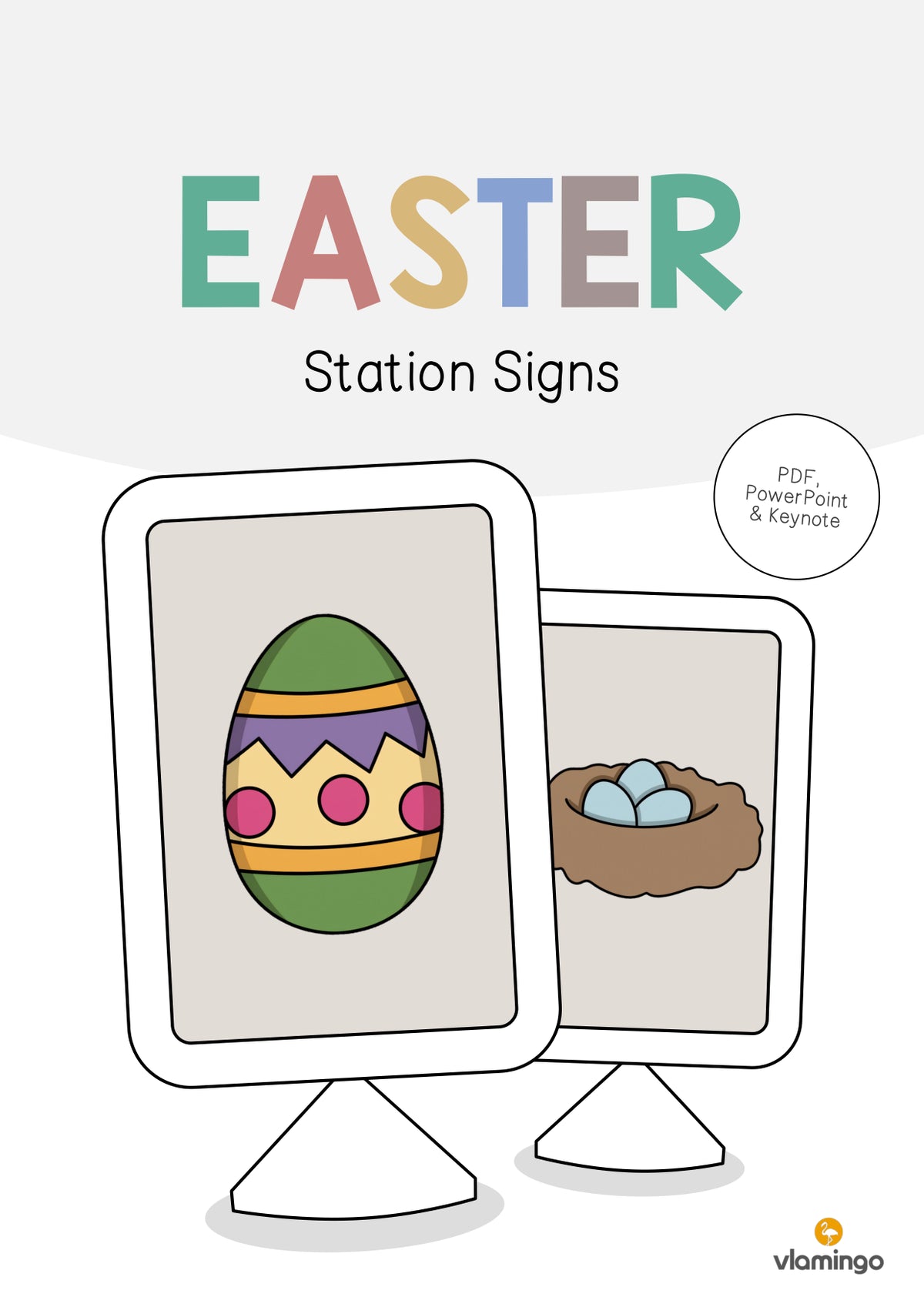 de englisch easter station signs 001