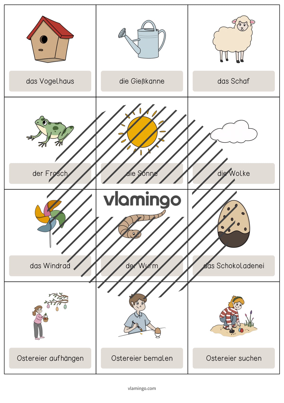 de englisch easter vocabulary cards 007