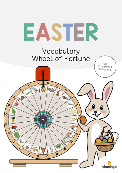 Easter / Ostern: Vocabulary Wheel of Fortune (Englisch)