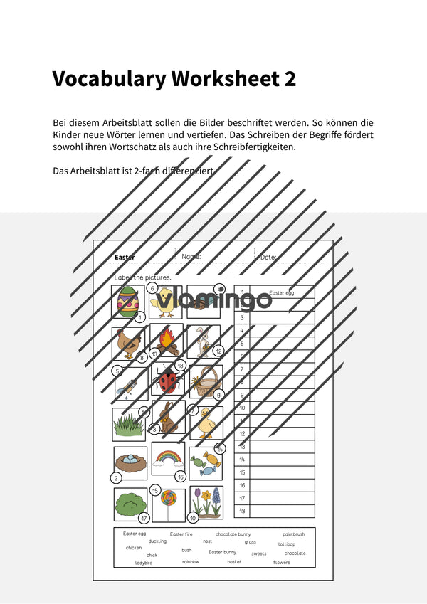 de englisch easter vocabulary worksheet 2 002