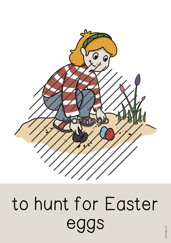 de englisch easter word and picture cards 038
