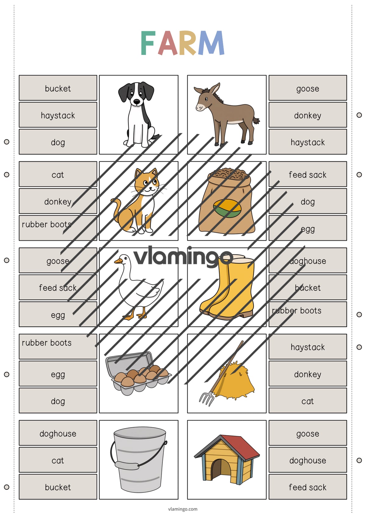 de englisch farm clip cards 004