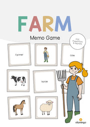 de englisch farm memo game 001