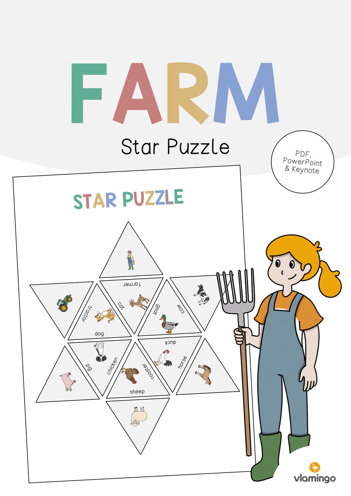 de englisch farm star puzzle 001