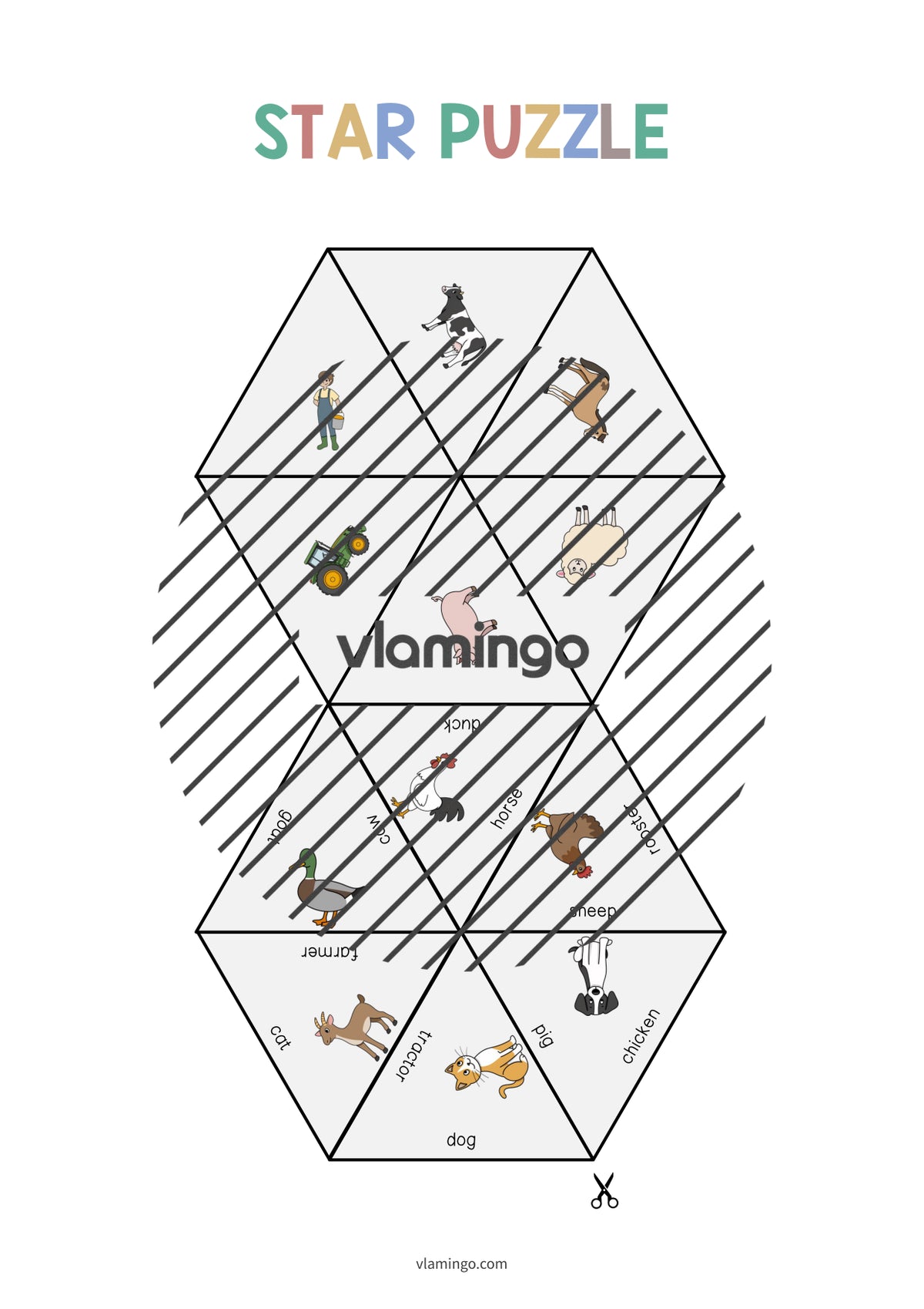 de englisch farm star puzzle 003