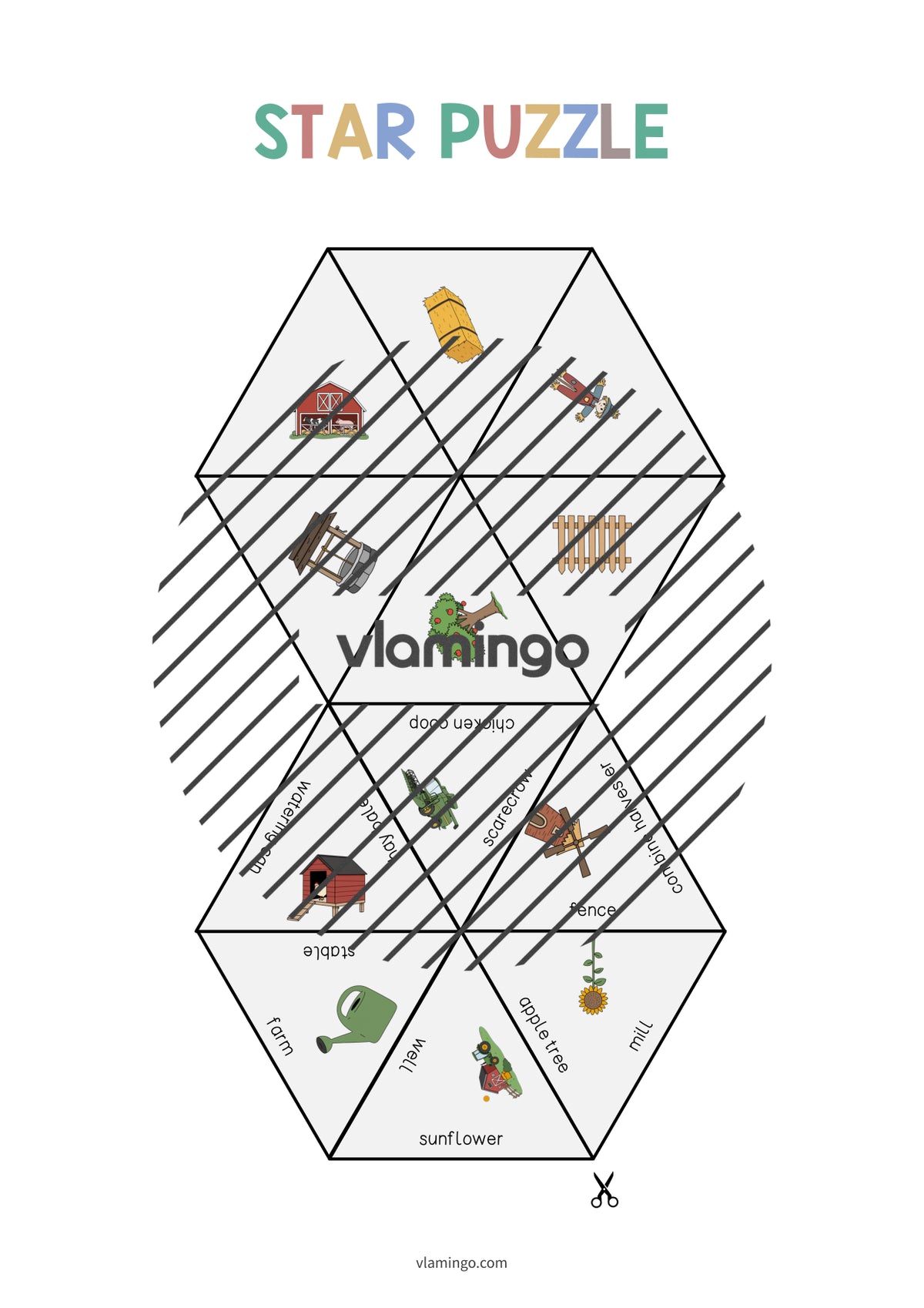 de englisch farm star puzzle 007