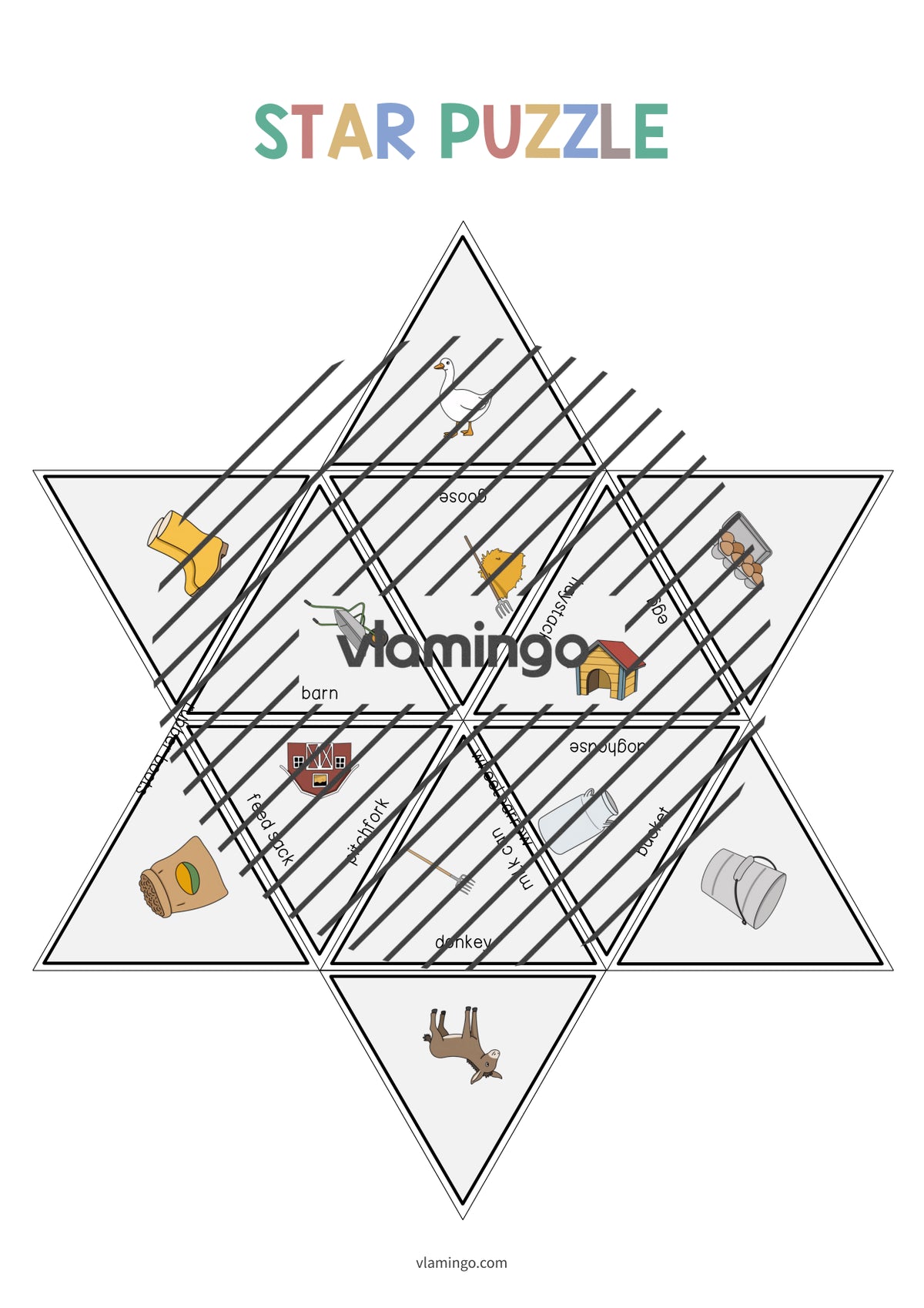 de englisch farm star puzzle 011
