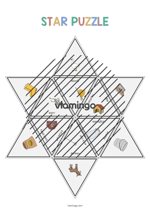 de englisch farm star puzzle 011