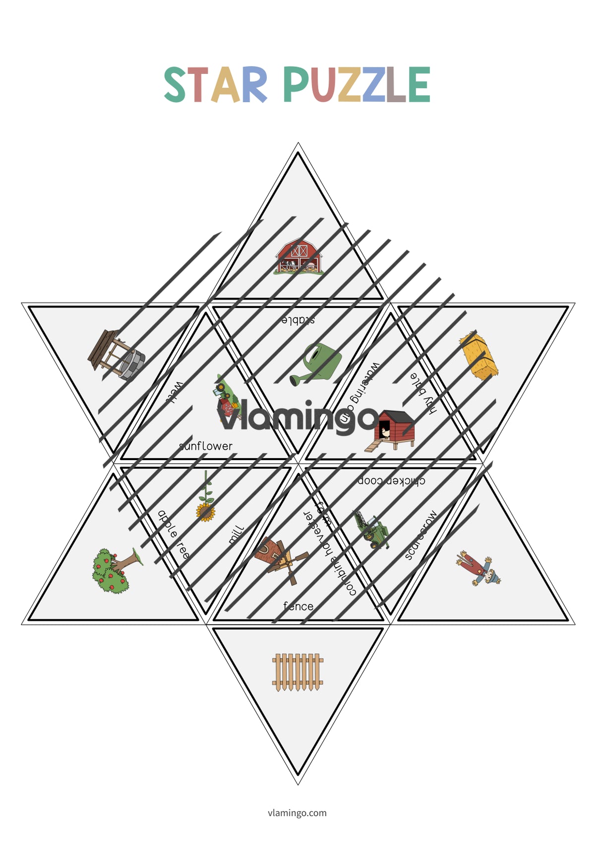 de englisch farm star puzzle 012
