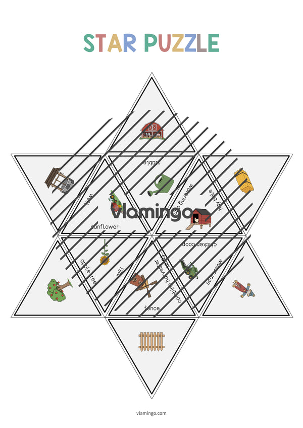de englisch farm star puzzle 012