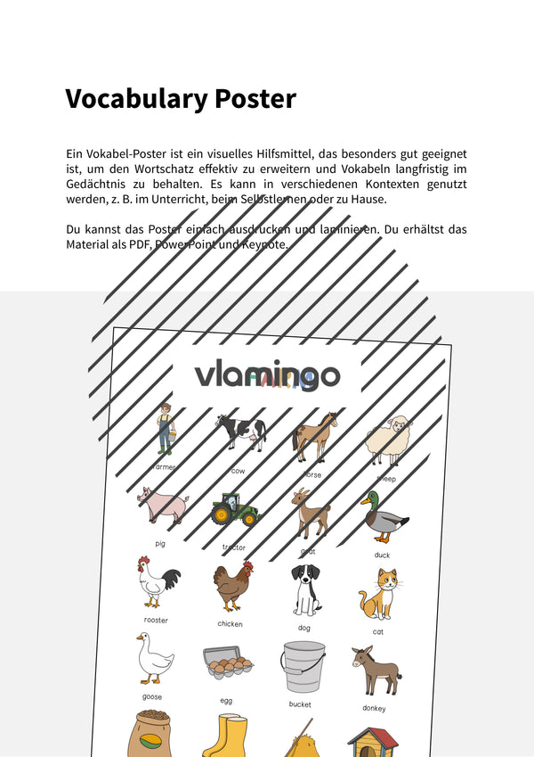 de englisch farm vocabulary poster 002