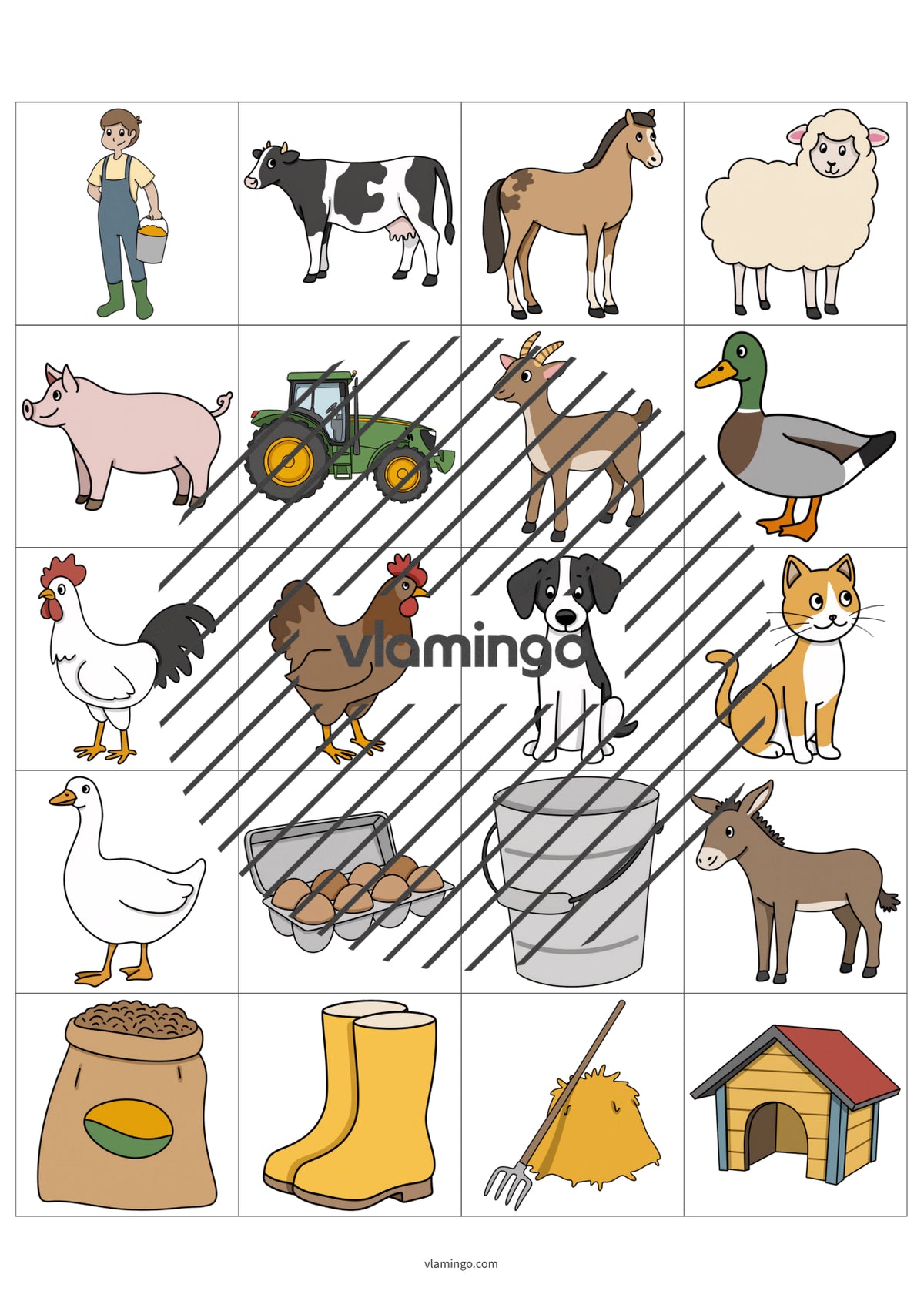 de englisch farm vocabulary wheel of fortune 015