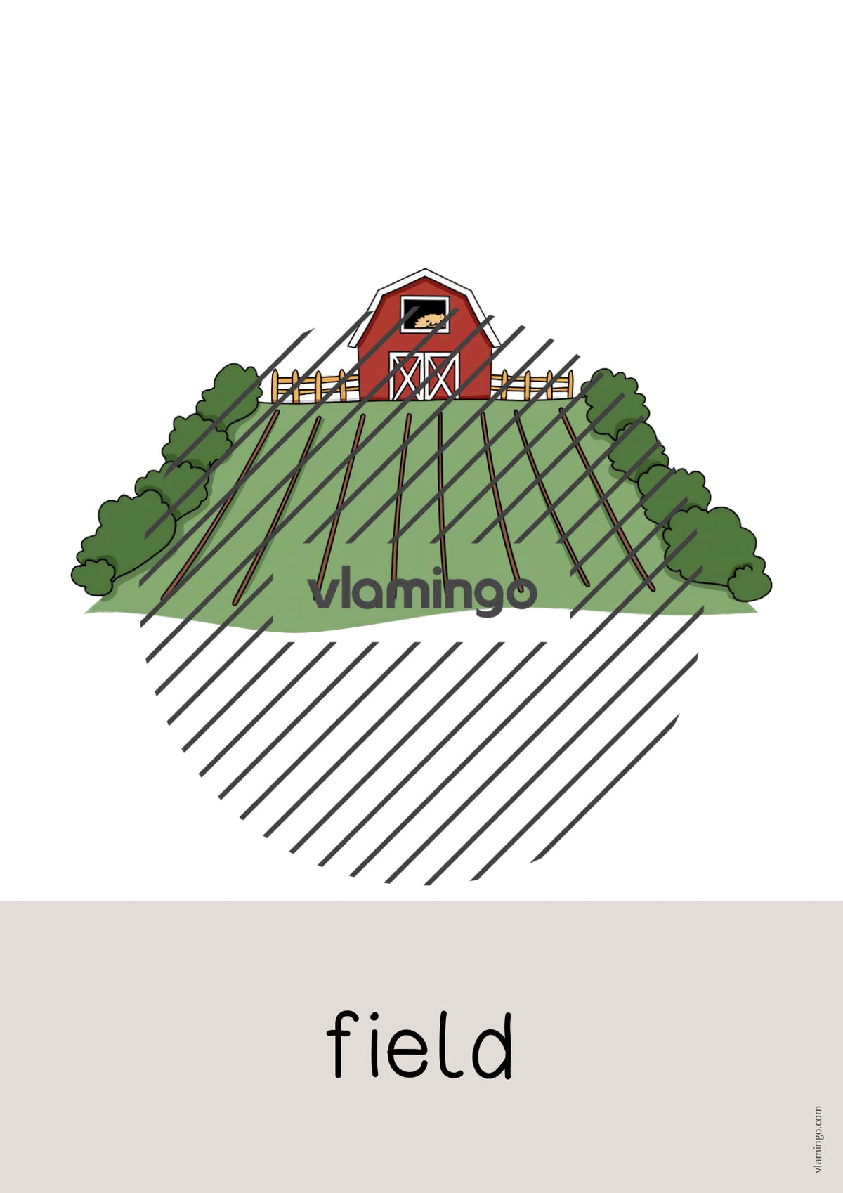 de englisch farm word and picture cards 039