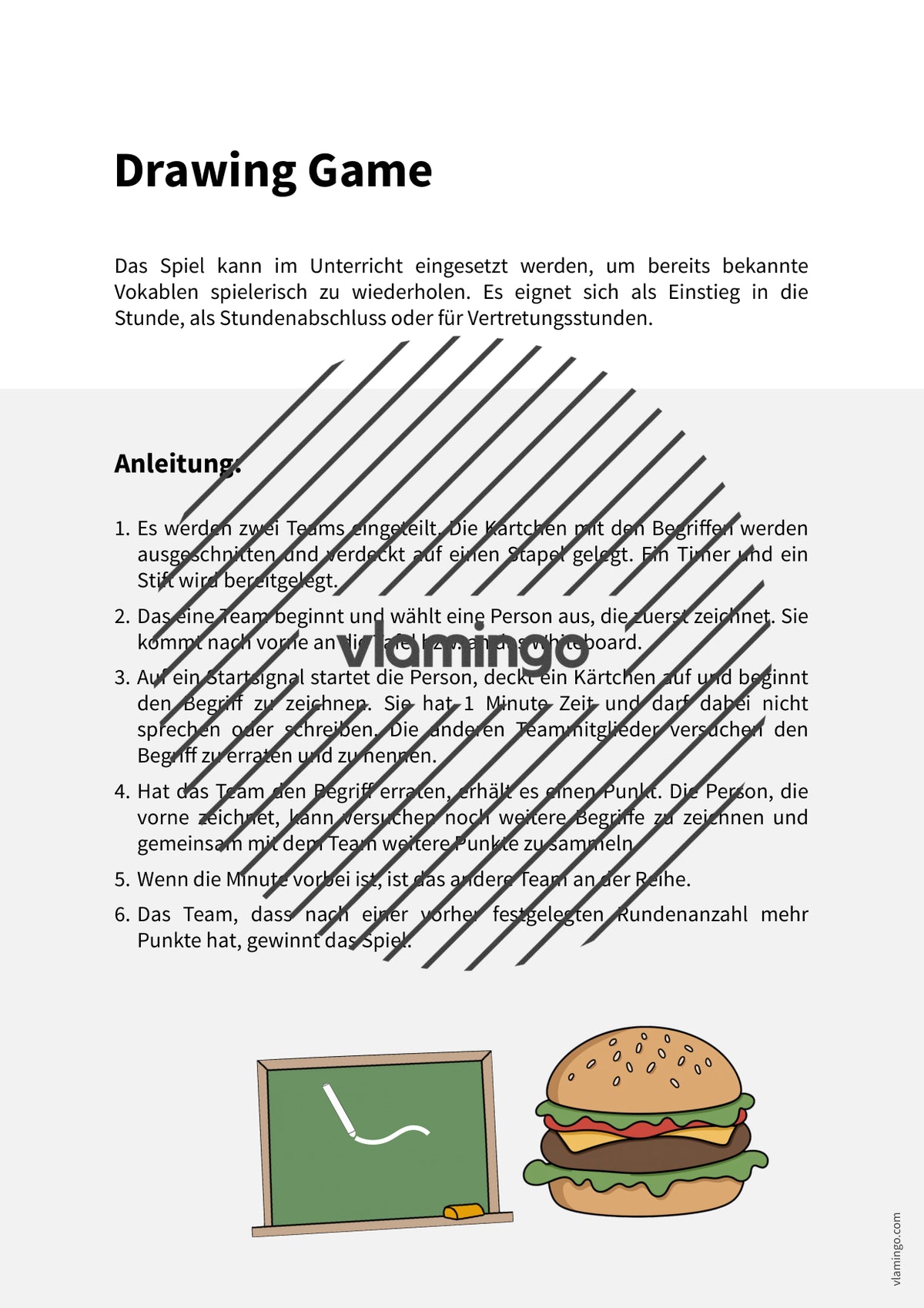 de englisch fast food drawing game 002