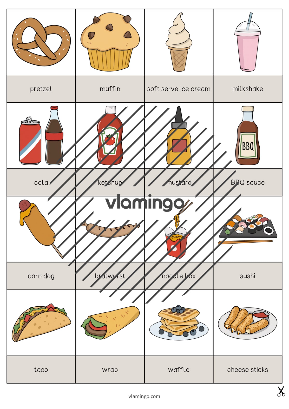 de englisch fast food drawing game 004
