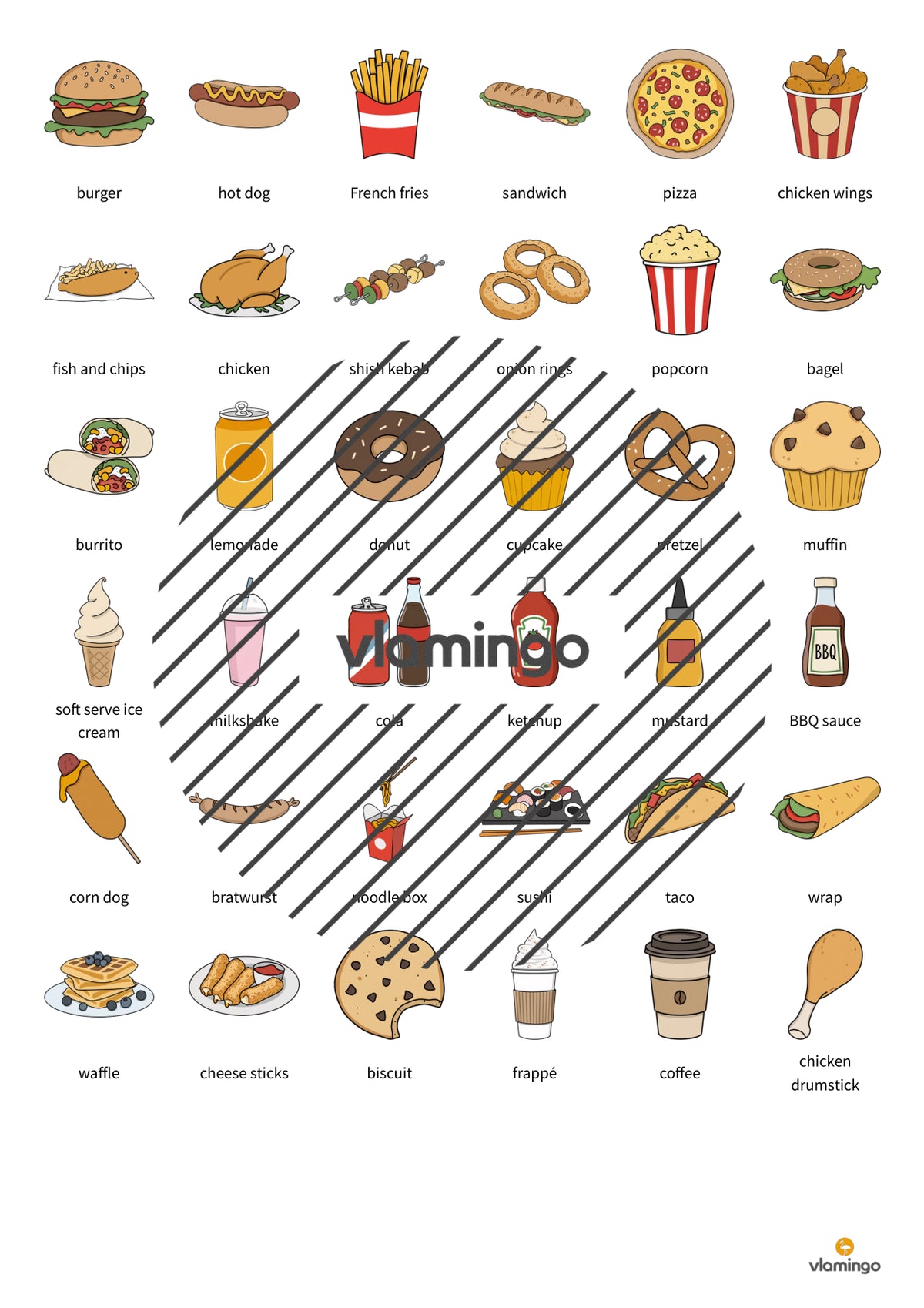 de englisch fast food floppi 007