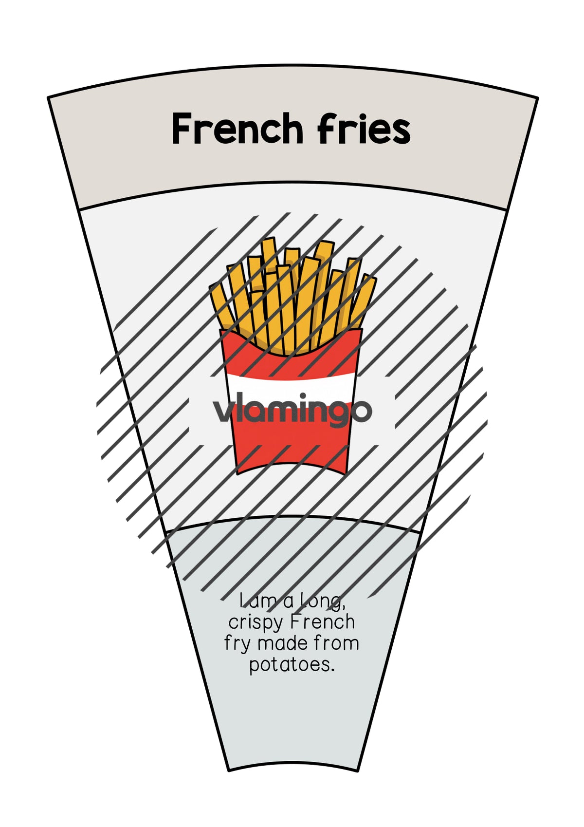 de englisch fast food matching circle 006