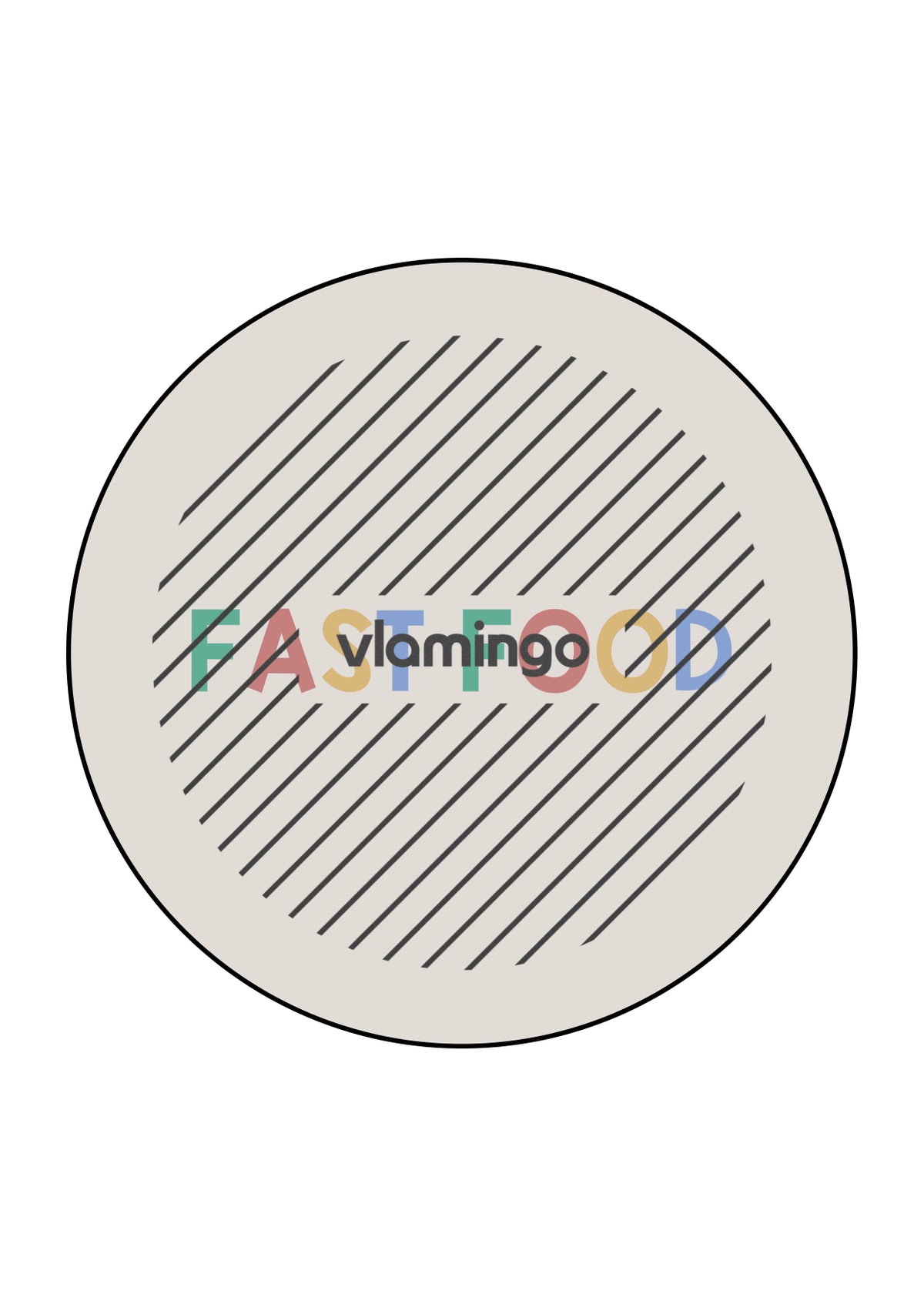 de englisch fast food matching circle 016