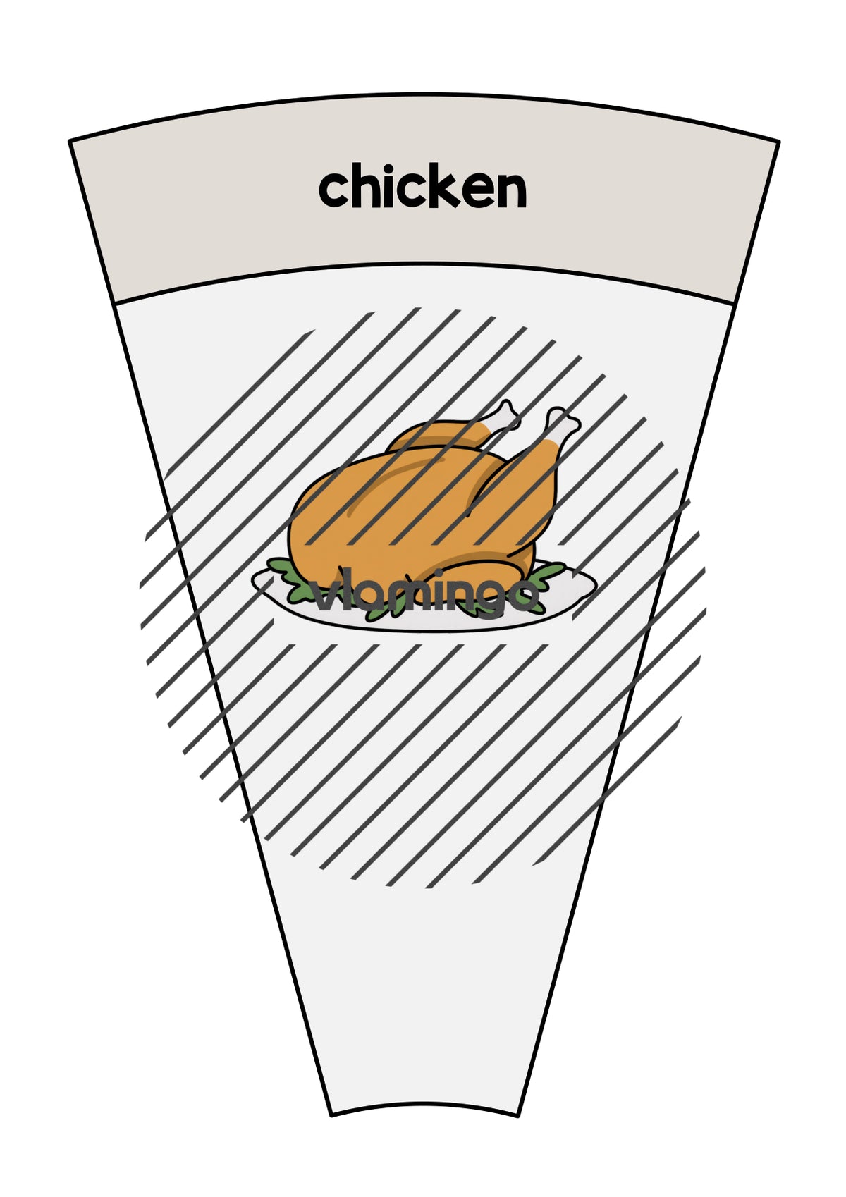 de englisch fast food matching circle 025