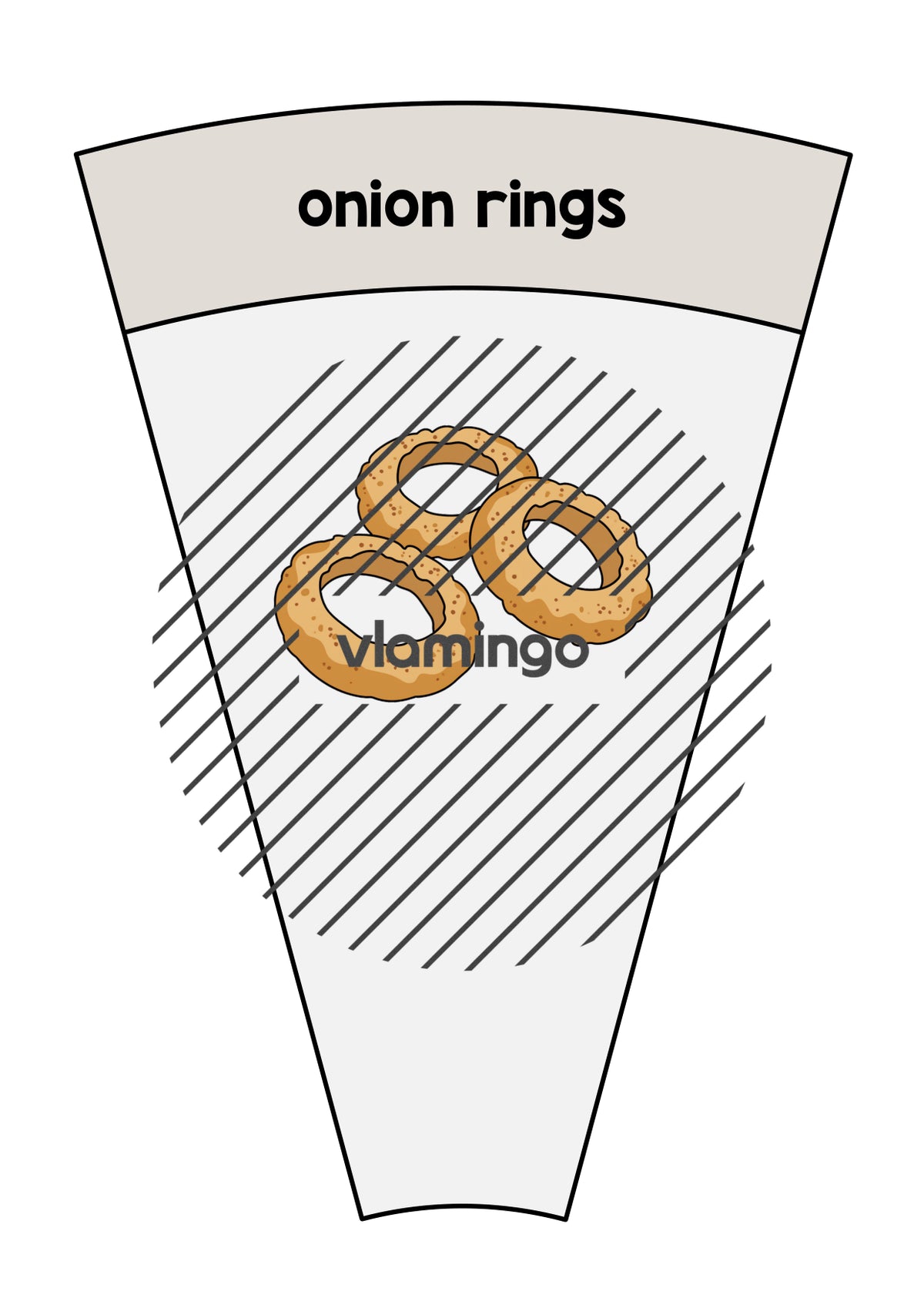 de englisch fast food matching circle 027