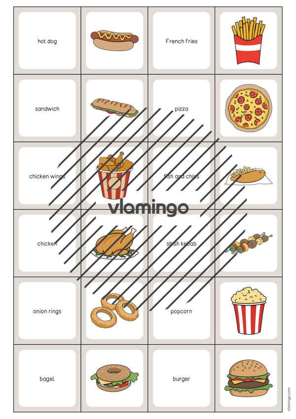 de englisch fast food memo game 003